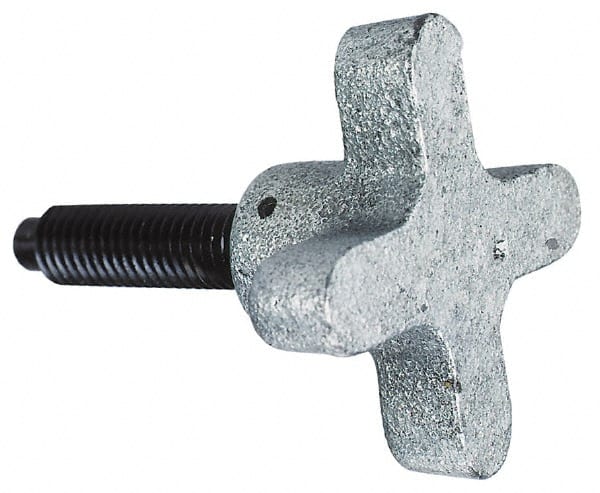 C-12L14 Steel Thumb Screw: M6 x 1, Lobed Head MPN:HKS-92