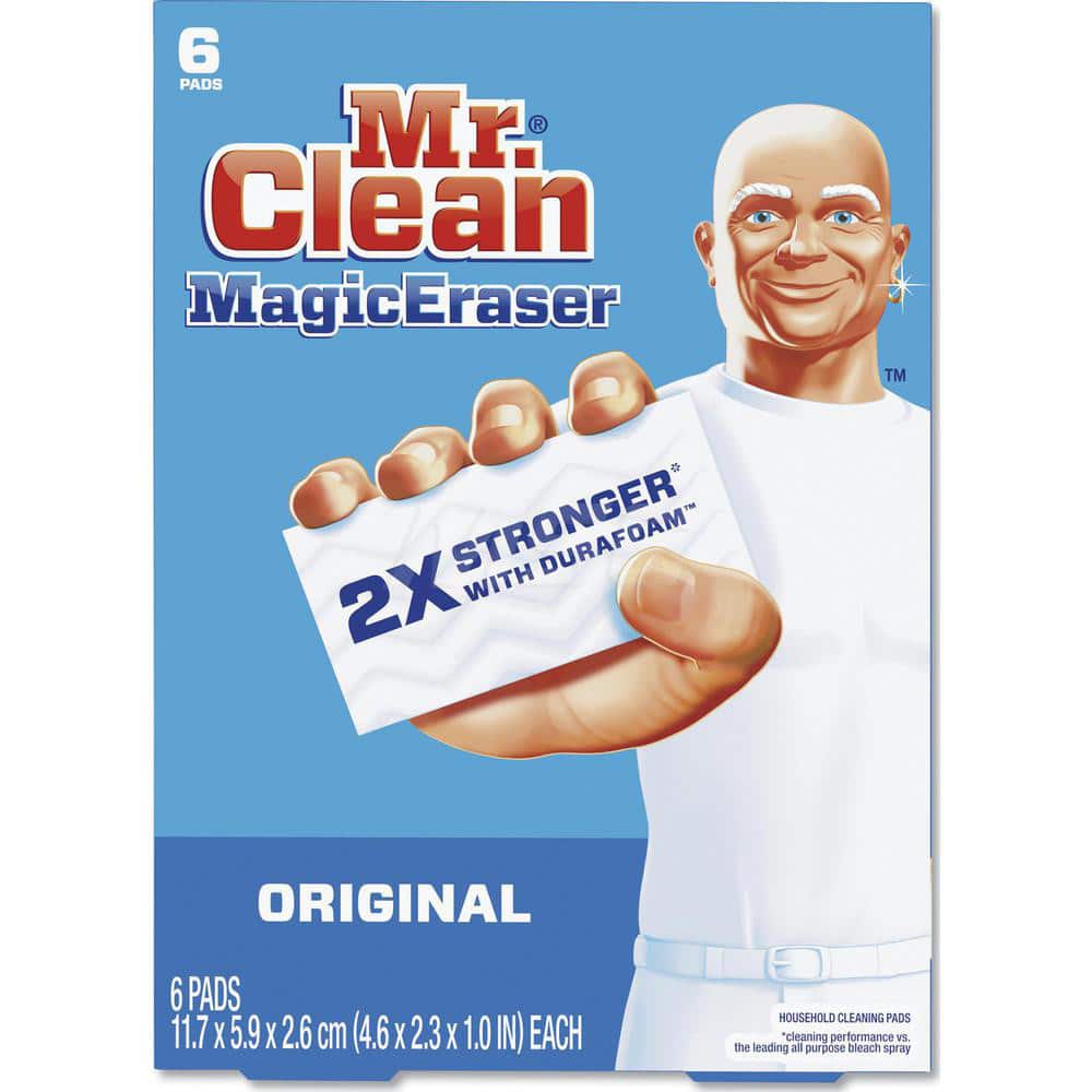 Mr. Clean Original Magic Eraser Scrubber, 6 Count, 6/Case MPN:PGC79009