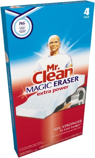 Mr. Clean Magic Eraser Extra Durable Scrubber, 4 Count, 8/Case MPN:PGC82038CT