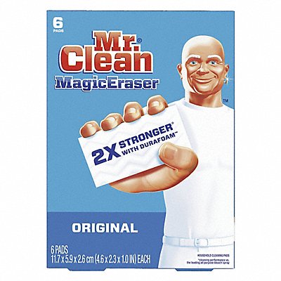 Scrubber Sponge 4 5/8 in L White PK36 MPN:79009