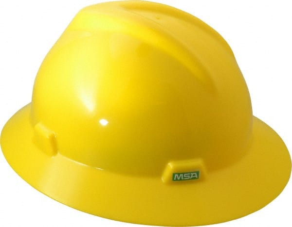 Hard Hat: Impact Resistant, Full Brim, Type 1, Class E, 8-Point Suspension MPN:10058318