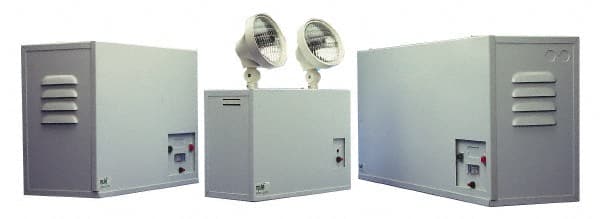 2 Head Anti-Corrosive & Impact Resistant Halogen Emergency Lighting Unit MPN:MFC-100