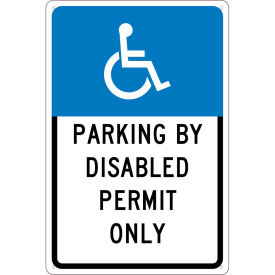 NMC TMS312G Traffic Sign Reserved Parking Permit Florida 18