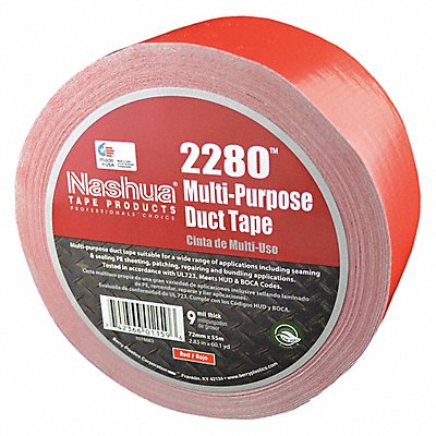 Duct Tape Red 2 13/16 in x 60 yd 9 mil MPN:2280