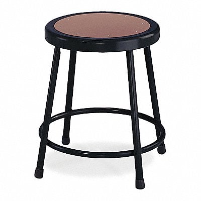 Round Stool Welded Tube Leg Black 19 H MPN:6218-10
