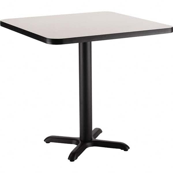 Breakroom Table: Grey Nebula Table Top, Square, 36