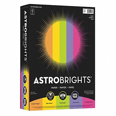 Color Paper 8.5X11 Happy Assort PK500 MPN:21289