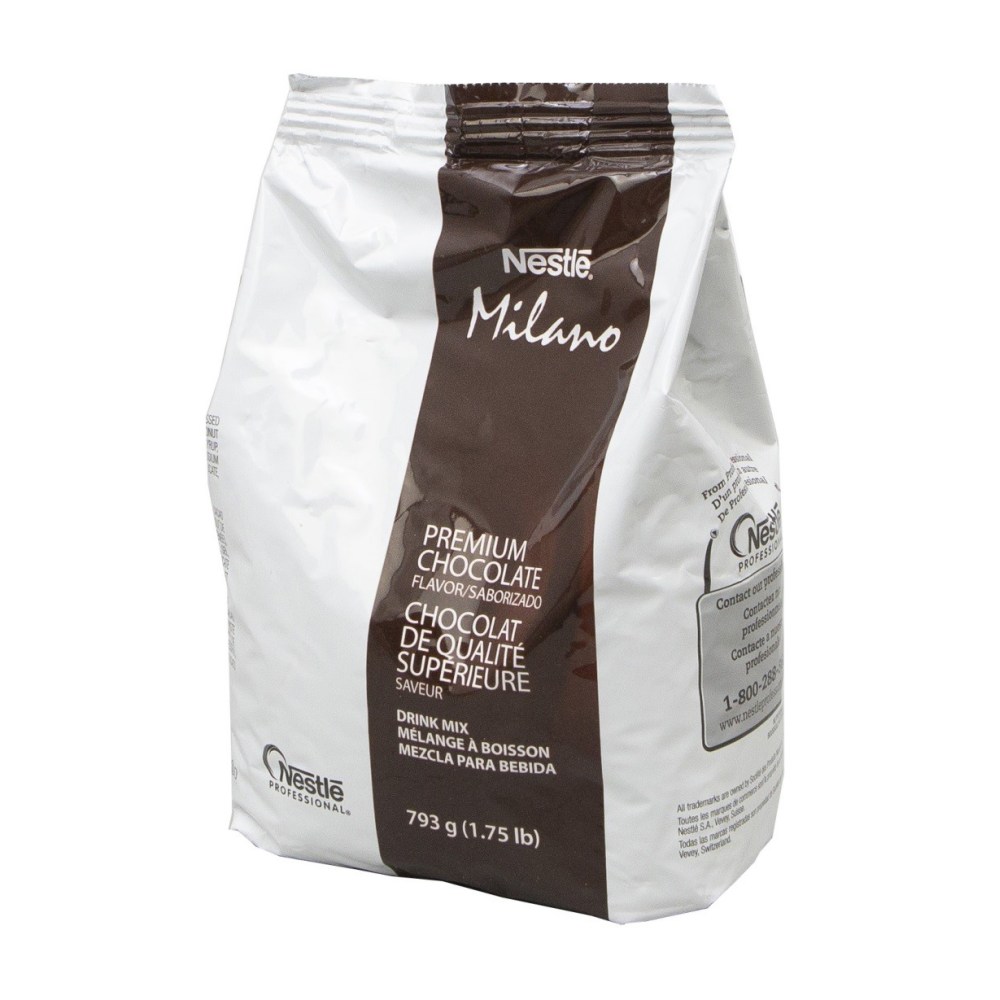 Nestle Premium Chocolate Drink Mix for Hot Chocolate and Mochas, 1.75 Lb Bag, Box of 4 Bags MPN:12234626