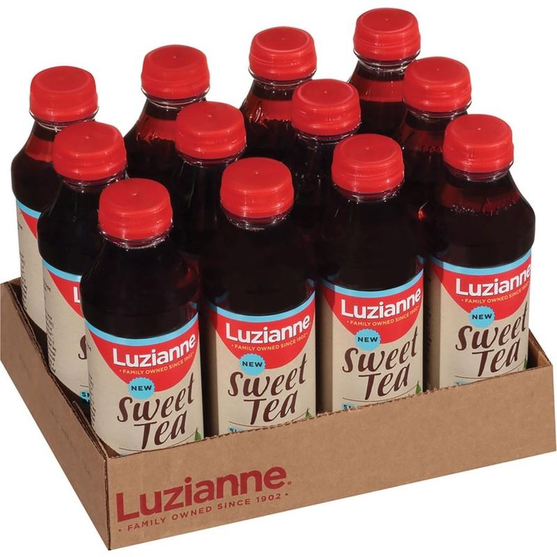 Luzianne Sweet Small-Batch Brewed Black Tea - 18.5 oz - 12 / Carton (Min Order Qty 3) MPN:36121