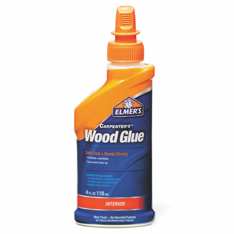 Elmers Carpenters Wood Glue, 4 Oz. (Min Order Qty 35) MPN:E7000