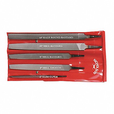 File Set Half Round Bastrd Smooth Cut MPN:22040NNN