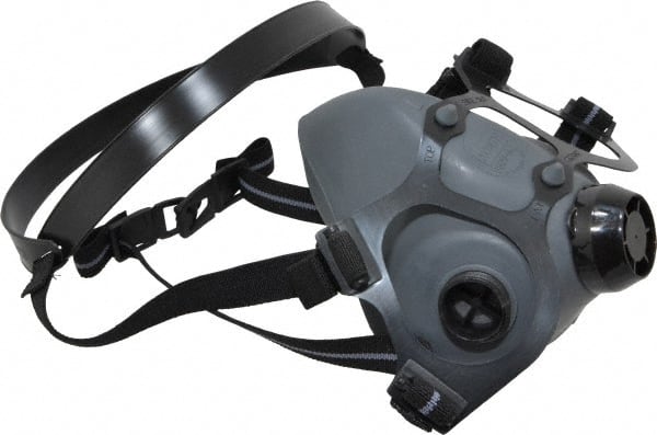 Half Facepiece Respirator: Elastomer, Threaded, Large MPN:550030L