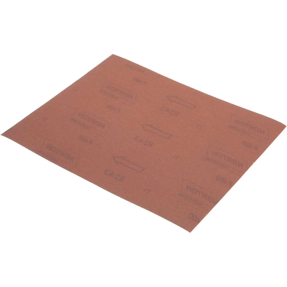 Sanding Sheet: 400 Grit, Aluminum Oxide, Coated MPN:66261181509