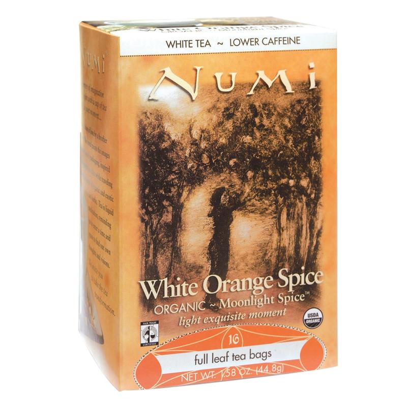 Numi Organic Orange Spice White Tea, Box Of 16 (Min Order Qty 6) MPN:10240