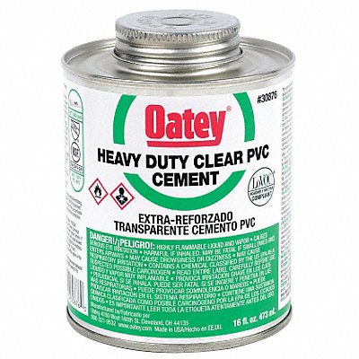 Pipe Cement 16 fl oz Clear MPN:30876