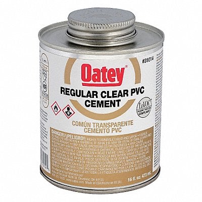 Pipe Cement 16 fl oz Clear MPN:31014