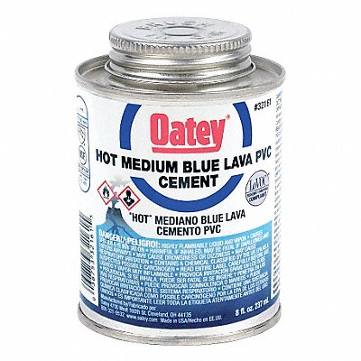Pipe Cement 8 fl oz Blue MPN:32161