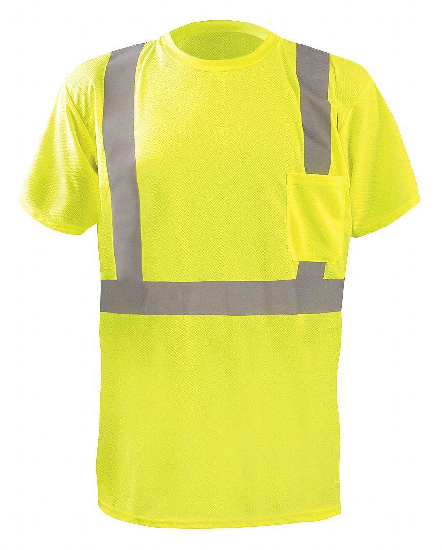 J6328 Short Sleeve T-Shirt L ANSI Class 2 MPN:LUX-SSTP2BX-YL