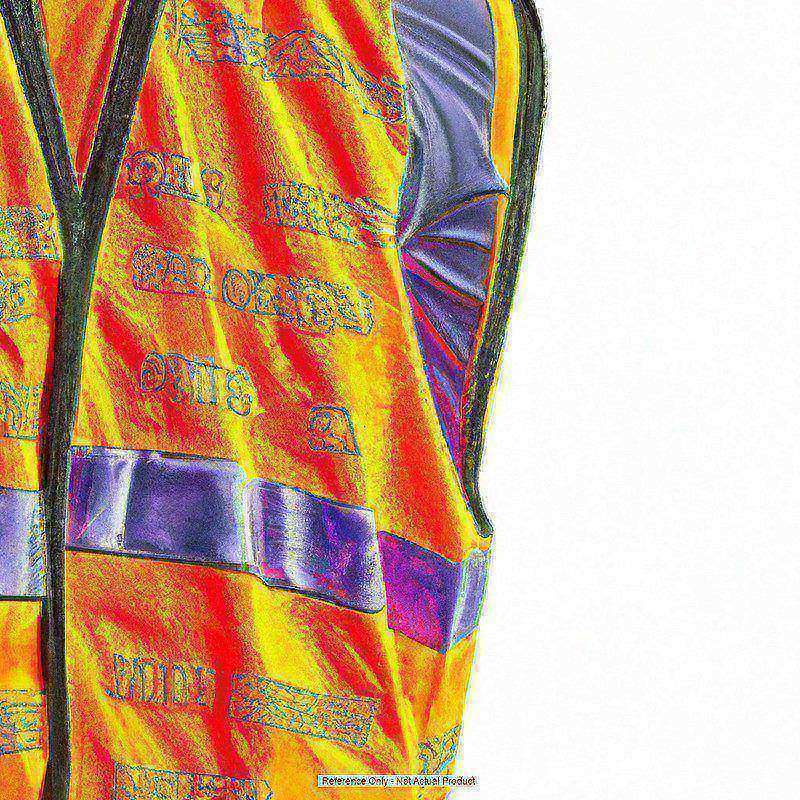 Hi-Viz Mesh Safety Vest Class3 Orange M MPN:ECO-SIMZ32T-OM