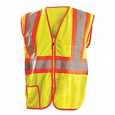 Safety Vest Yellow 2-Tone Class 2 M MPN:LUX-SSCLC2Z-YM