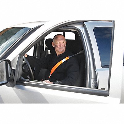 Seatbelt Cover Hi-Visibility Orange MPN:LUX-900-O