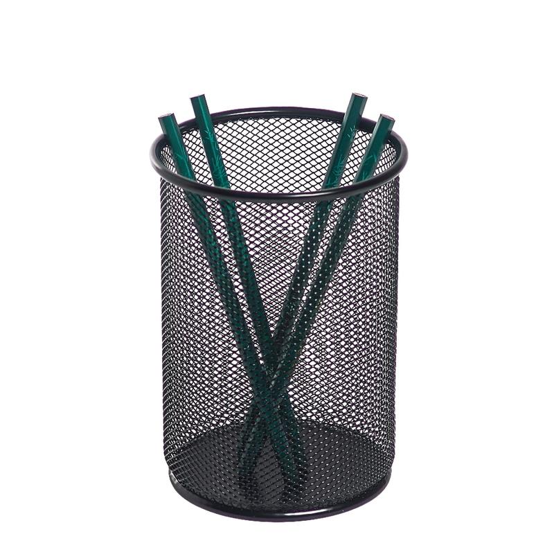 Office Depot Brand Mesh Jumbo Pencil Holder, Black (Min Order Qty 42) MPN:ST001