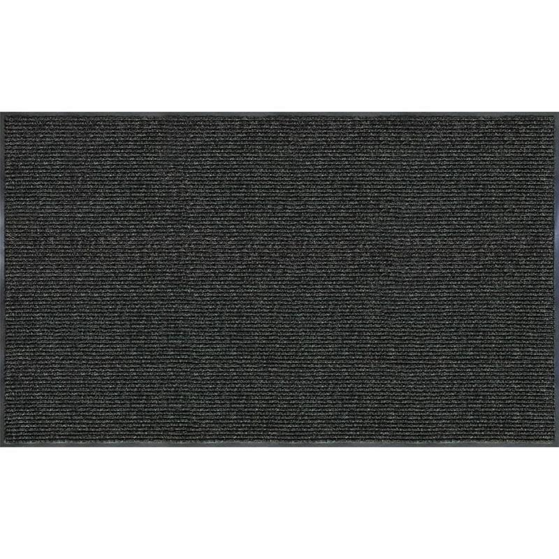 Realspace Tough Rib Floor Mat, 3ft x 5ft, Charcoal (Min Order Qty 3) MPN:TR-CL35