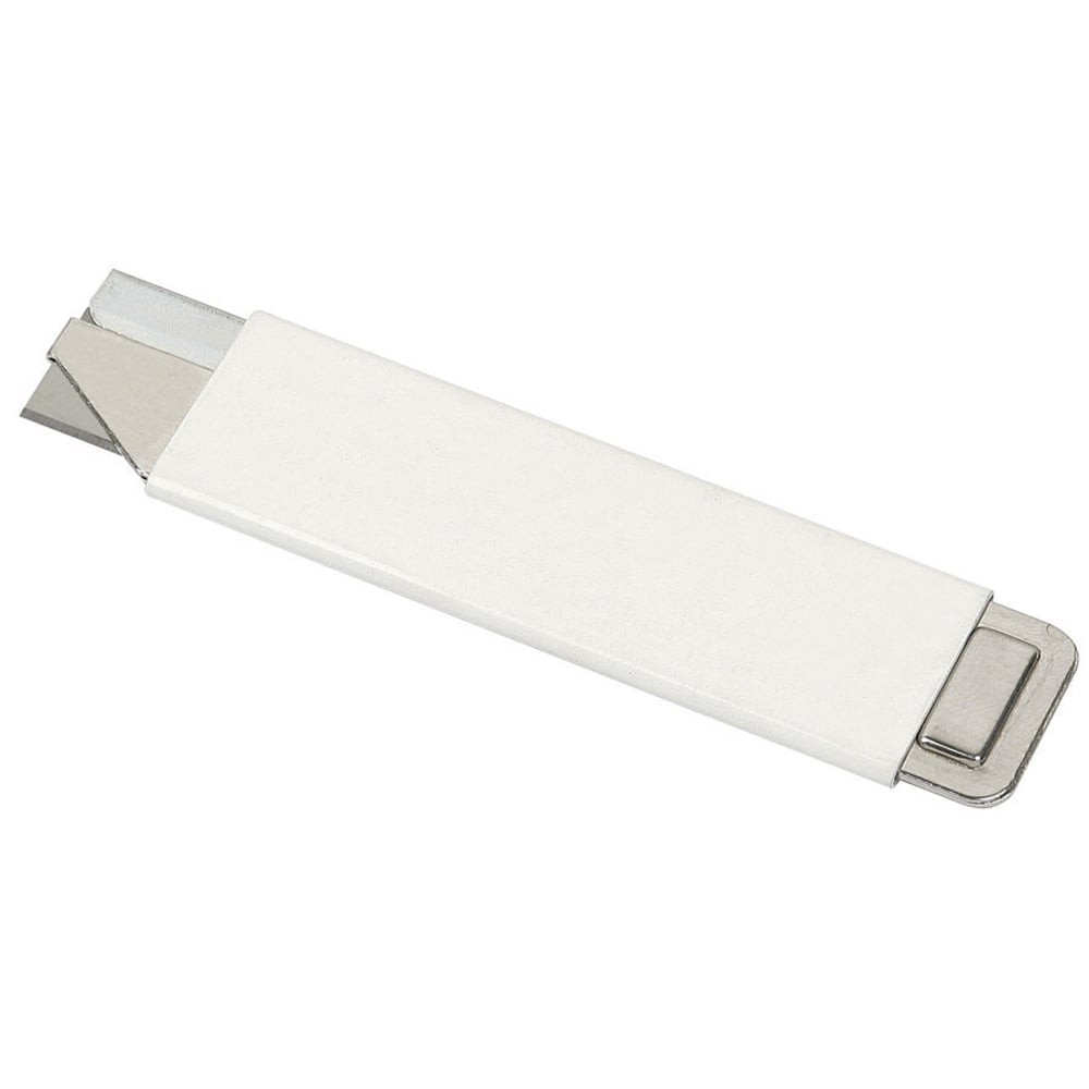 Office Depot Brand Steel Box Cutters, White, Pack Of 4 (Min Order Qty 25) MPN:9825