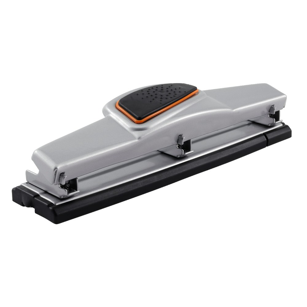 Office Depot Brand 3-Hole Paper Punch, 10-Sheet Capacity, Silver (Min Order Qty 10) MPN:7537OD