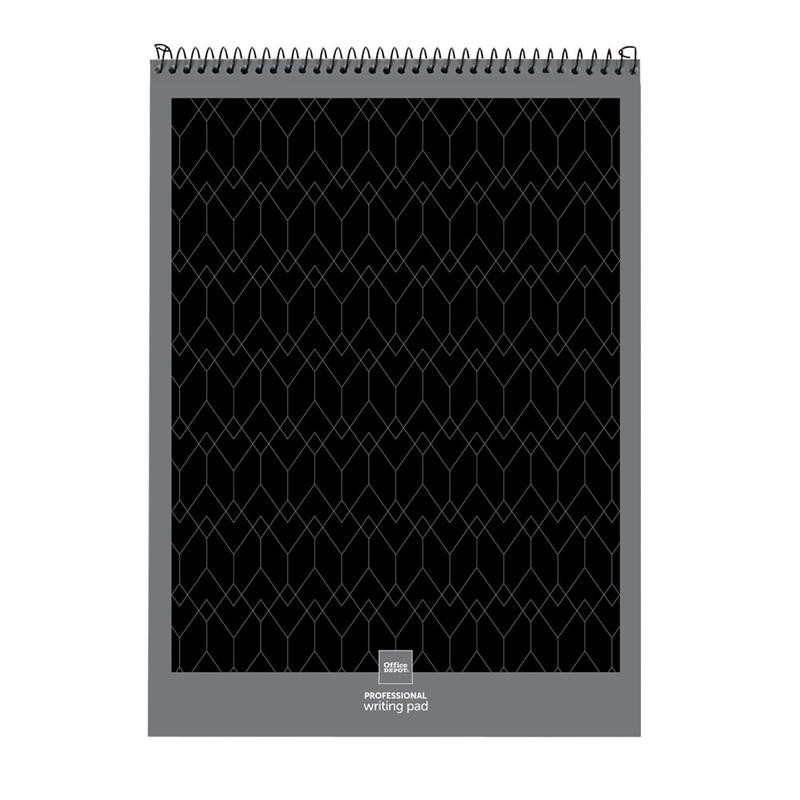 Office Depot Brand Professional Top Wirebound Writing Pad, 8 1/2in x 11 3/4in, Legal/Wide Ruled, 70 Sheets, White (Min Order Qty 46) MPN:99495