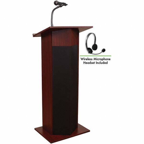 Wood Full Floor Lectern MPN:111PLS-MY/LWM-7