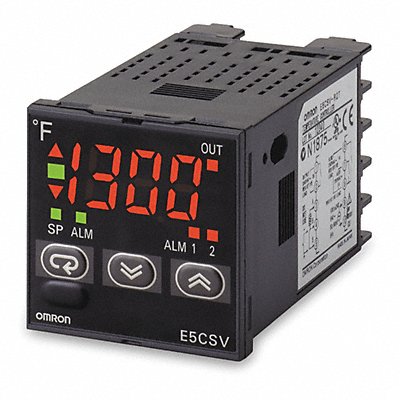1/16 DIN Temp Controller On/Off Or PID MPN:E5CSVQ1TF AC100-240