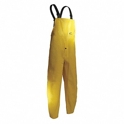 Webtex Bib Flyfront Overall Yellow 3XL MPN:76052 XXXL