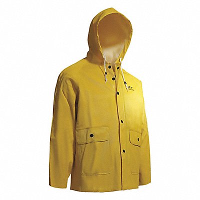 Webtex Jacket W/Attached Hood Yellow M MPN:76034 MD