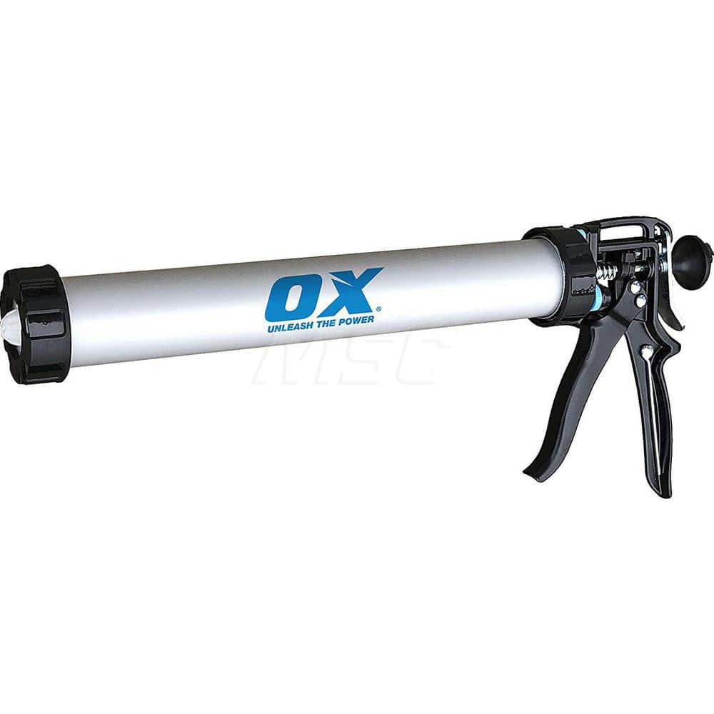 Cordless Caulk & Adhesive Gun: 20 oz, Full Barrel Frame MPN:OX-P043120
