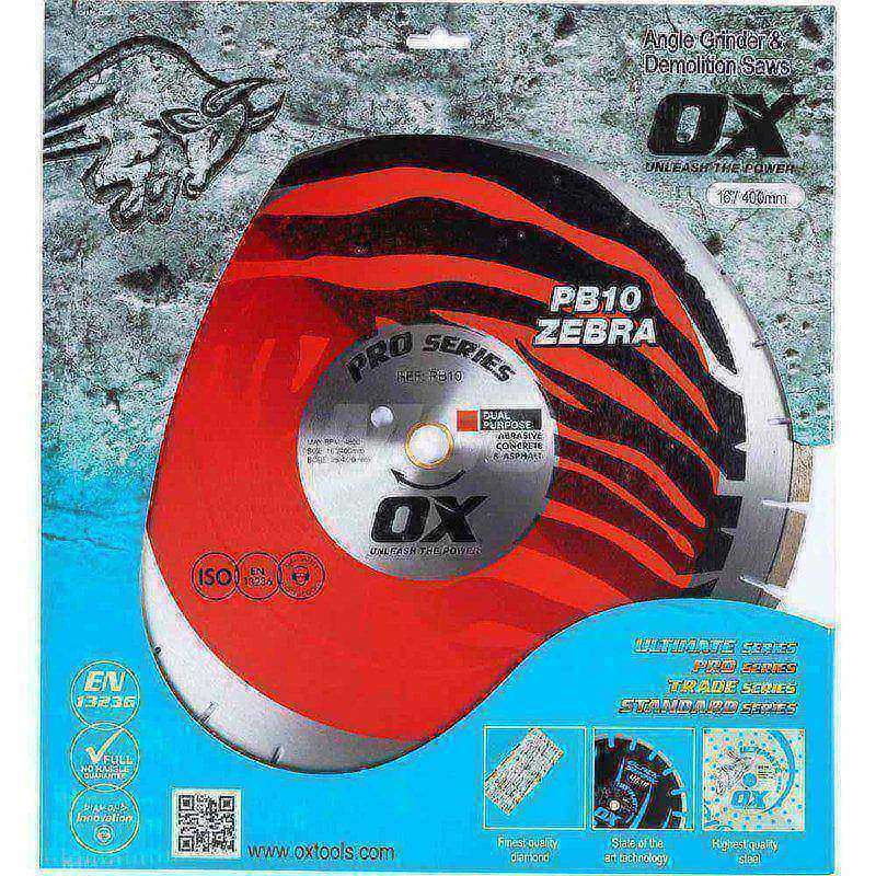 Wet & Dry Cut Saw Blade: 16