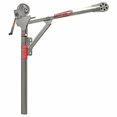 Davit Crane 500 lb 27.5in to 42in Reach MPN:OZ500DAV