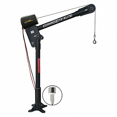Davit Crane 1200 lb 20in to 42in Reach MPN:OZCF1200DAV-DCW