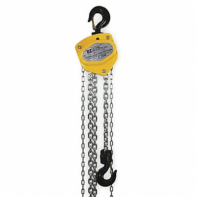 Manual Chain Hoist 4000 lb Lift 20 ft. MPN:OZ020-20CHOP
