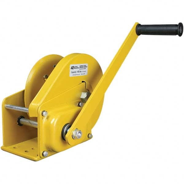 Winches, Winch Type: Pulling , Line Pull Capacity (Lb.): 1500 , Load Rating 1st Layer: 1500 , Load Rating Mid-drum: 1250 , Load Rating Full Drum: 750  MPN:OZ1500BW