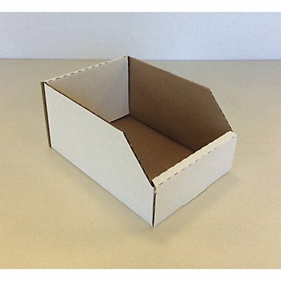 Corr Shelf Bin White Cardboard 3 in MPN:BIN 4-6