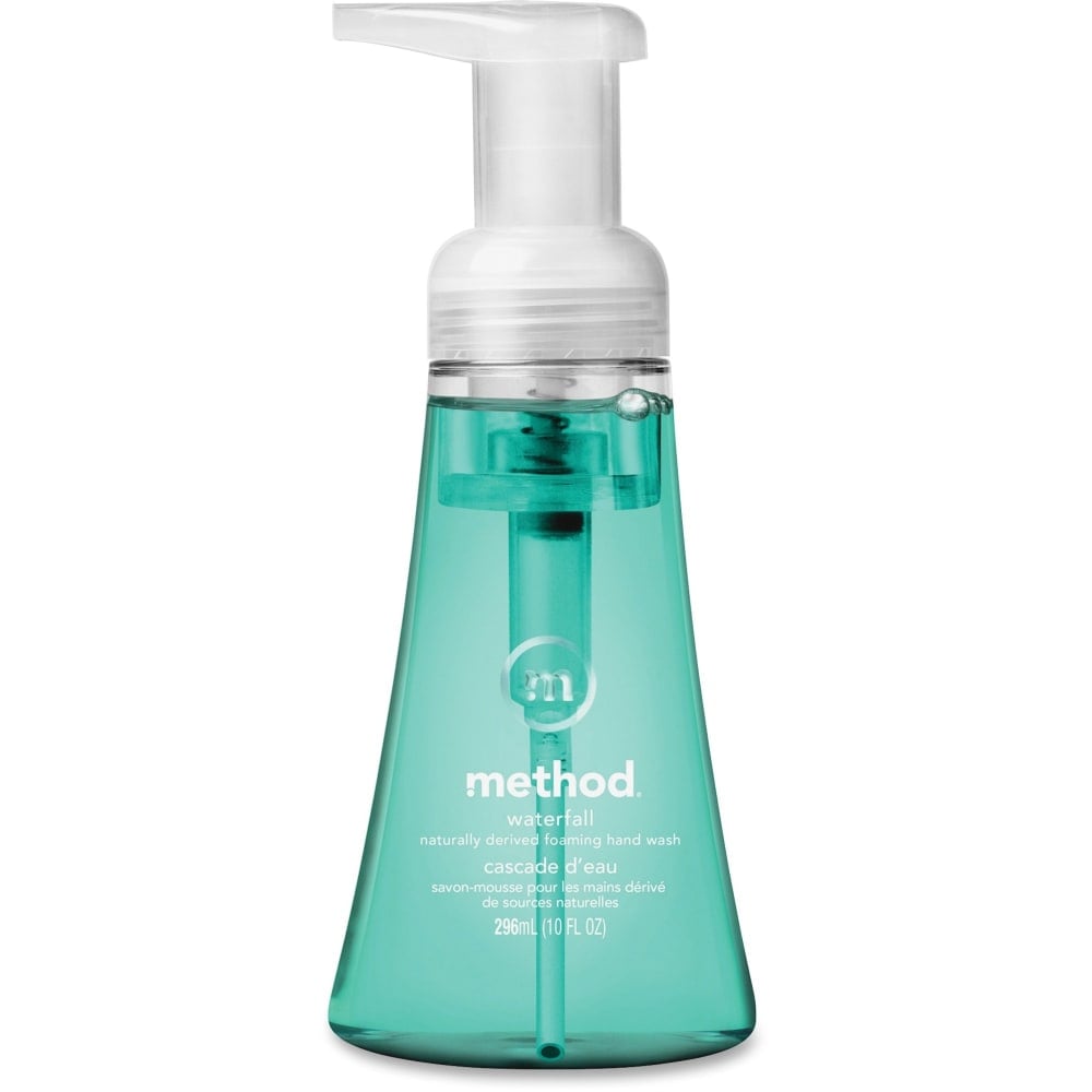 Method Foaming Hand Wash, Waterfall Scent, 10 Oz., Pack Of 6 Pump Bottles (Min Order Qty 2) MPN:327742CT