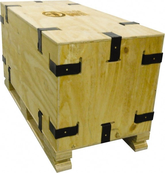 Bulk Storage Container: Collapsible Wood Crate MPN:CL8QUADCON9