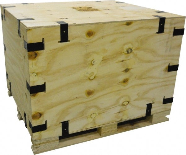 Bulk Storage Container: Collapsible Wood Crate MPN:NBCL45434130