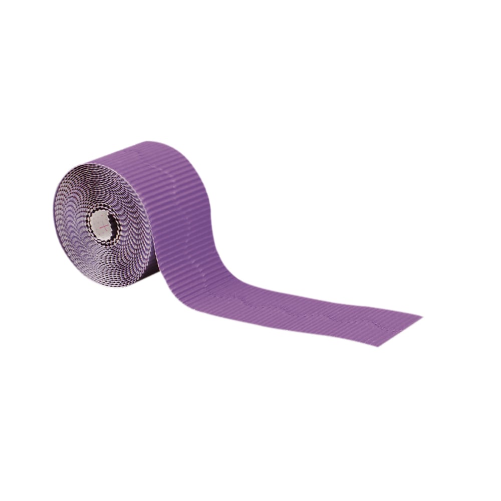 Bordette Designer Border, Deep Purple, 2 1/4in x 50ft (Min Order Qty 14) MPN:0037044