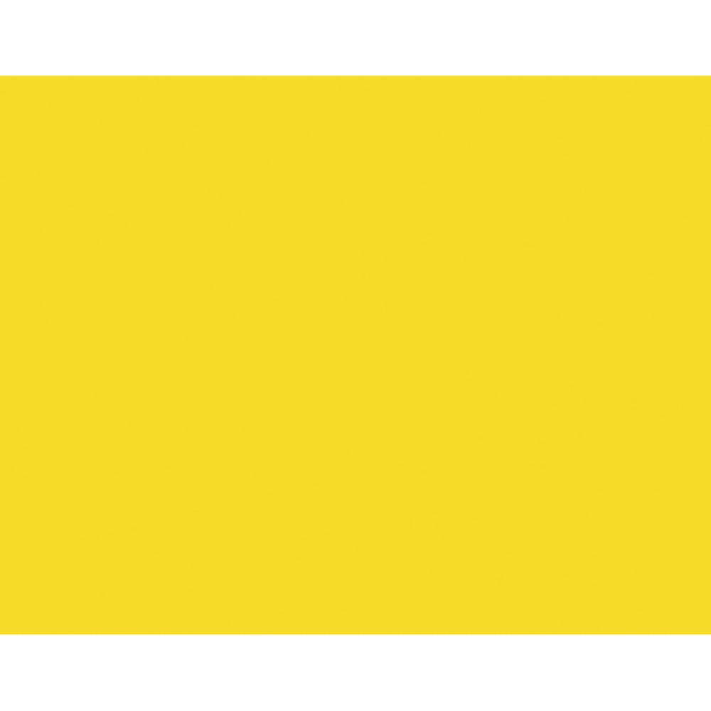 Pacon Peacock 100% Recycled Railroad Board, 22in x 28in, 4-Ply, Lemon Yellow, Carton Of 25 Sheets (Min Order Qty 3) MPN:5472-1