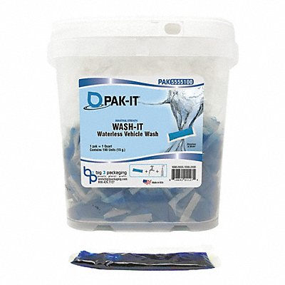Waterless Vehicle Wash 100 Qty Tub MPN:PAK5555100-4