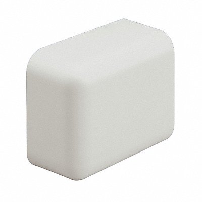 End Cap Off White PVC LD5 Raceway Caps MPN:ECF5IW-E