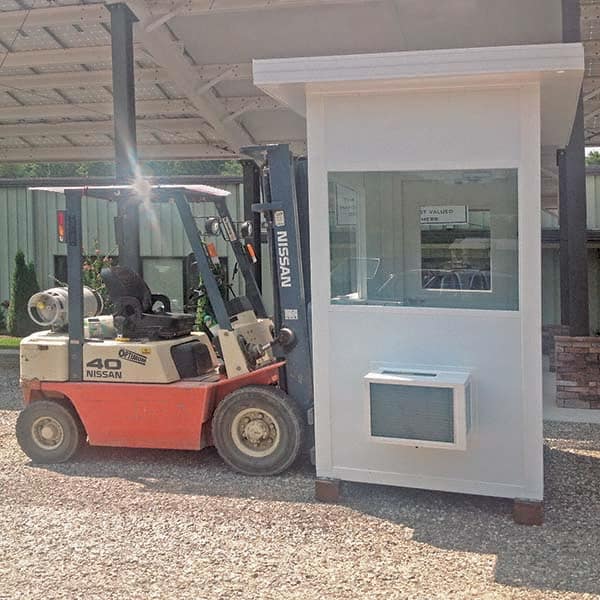 Prefab Structure: 6 x 6' Floor, 4 Walls MPN:QSGB66GY-HVAC