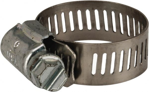 Worm Gear Clamp: 1/2 to 1-1/4